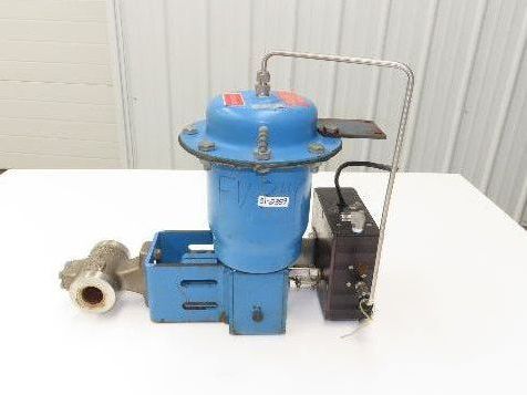 Jamesbury Quadra-Powr II QP1C/M 1" Segment SS Ball Valve Actuator & Positioner