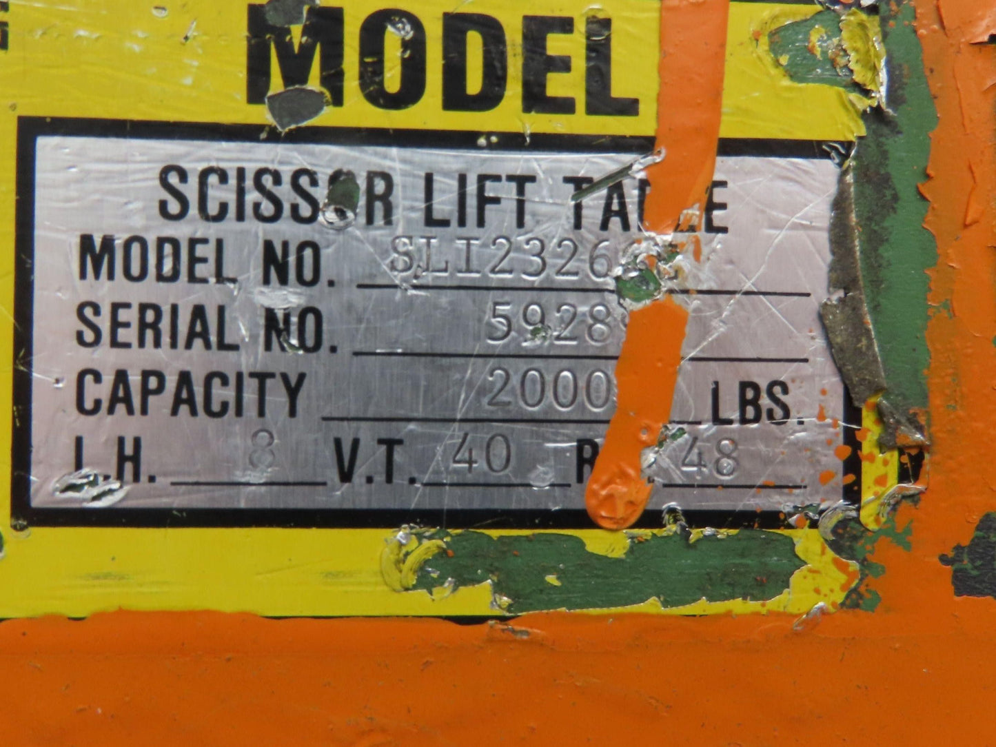 ATI STI23266E Electric Lift Table 2000LB 42" Travel 32x66" Top 1Ph 120V