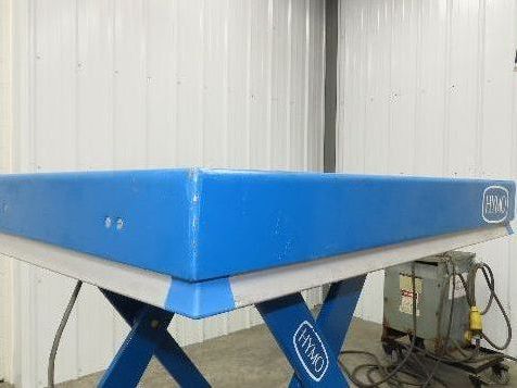 Hymo CXX4-8 Hydraulic Scissor Lift Table 400kg 880lb 36" Travel 24x31" 240V 3Ph