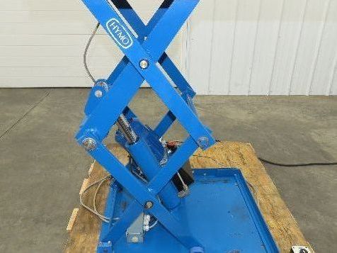 Hymo CXX4-8 Hydraulic Scissor Lift Table 400kg 880lb 36" Travel 24x31" 240V 3Ph