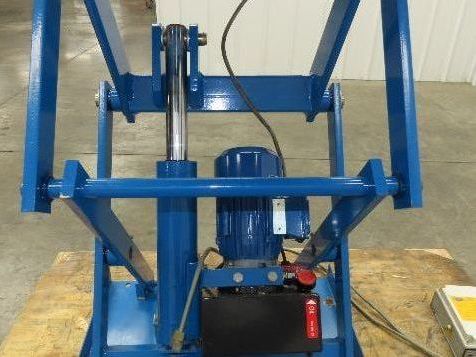 Hymo CXX4-8 Hydraulic Scissor Lift Table 400kg 880lb 36" Travel 24x31" 240V 3Ph