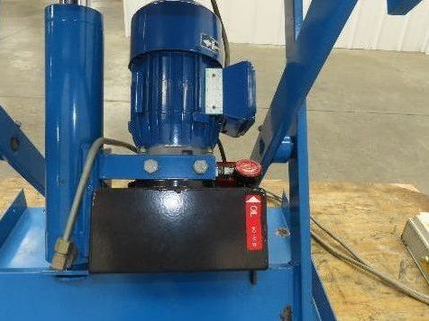 Hymo CXX4-8 Hydraulic Scissor Lift Table 400kg 880lb 36" Travel 24x31" 240V 3Ph