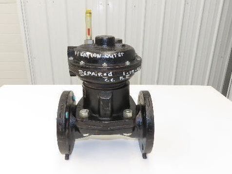Century Saunders Diaphragm Valve 3" Flanged Air Actuated Rubber Lined DN80