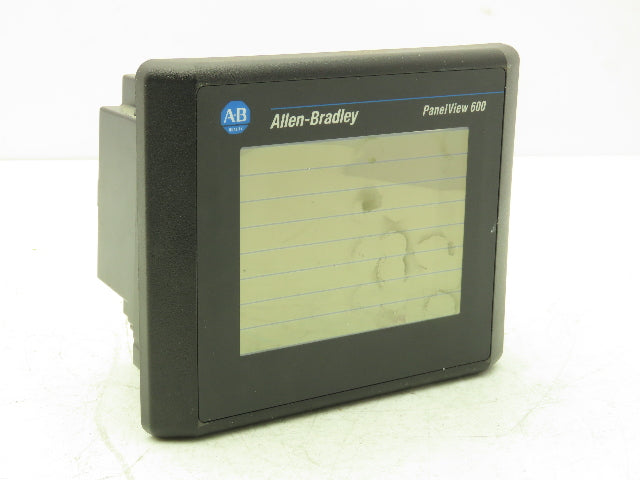 Allen Bradley 2711-T6C15L1 Panelview 600 HMI Control Panel Ser B Rev A FRN 4.30