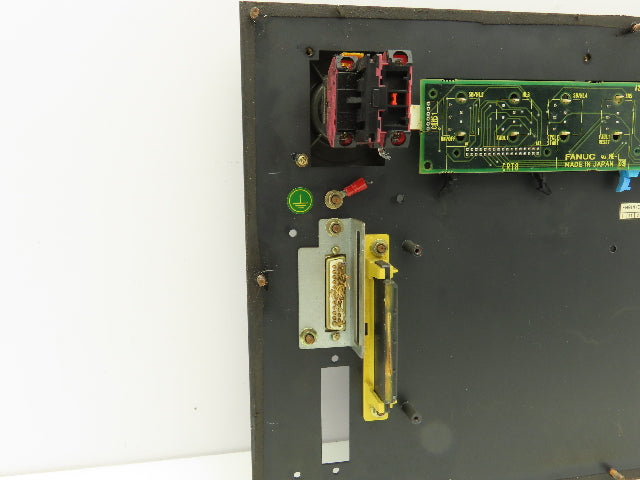 Fanuc A05B-2452-C151 Operator Panel HMI PCMCIA Slot Serial Port E-Stop With Key
