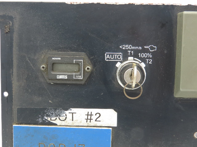 Fanuc A05B-2452-C151 Operator Panel HMI PCMCIA Slot Serial Port E-Stop With Key