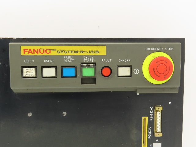 Fanuc A05B-2452-C151 Operator Panel HMI PCMCIA Slot Serial Port E-Stop With Key