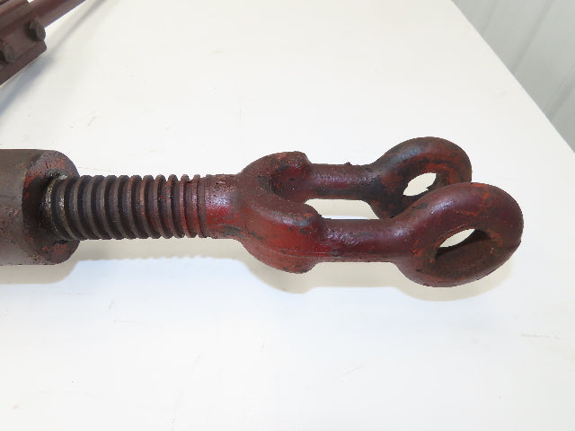 Dixie Industries Clevis Turnbuckle 85,000 lb breaking strength with Hook End