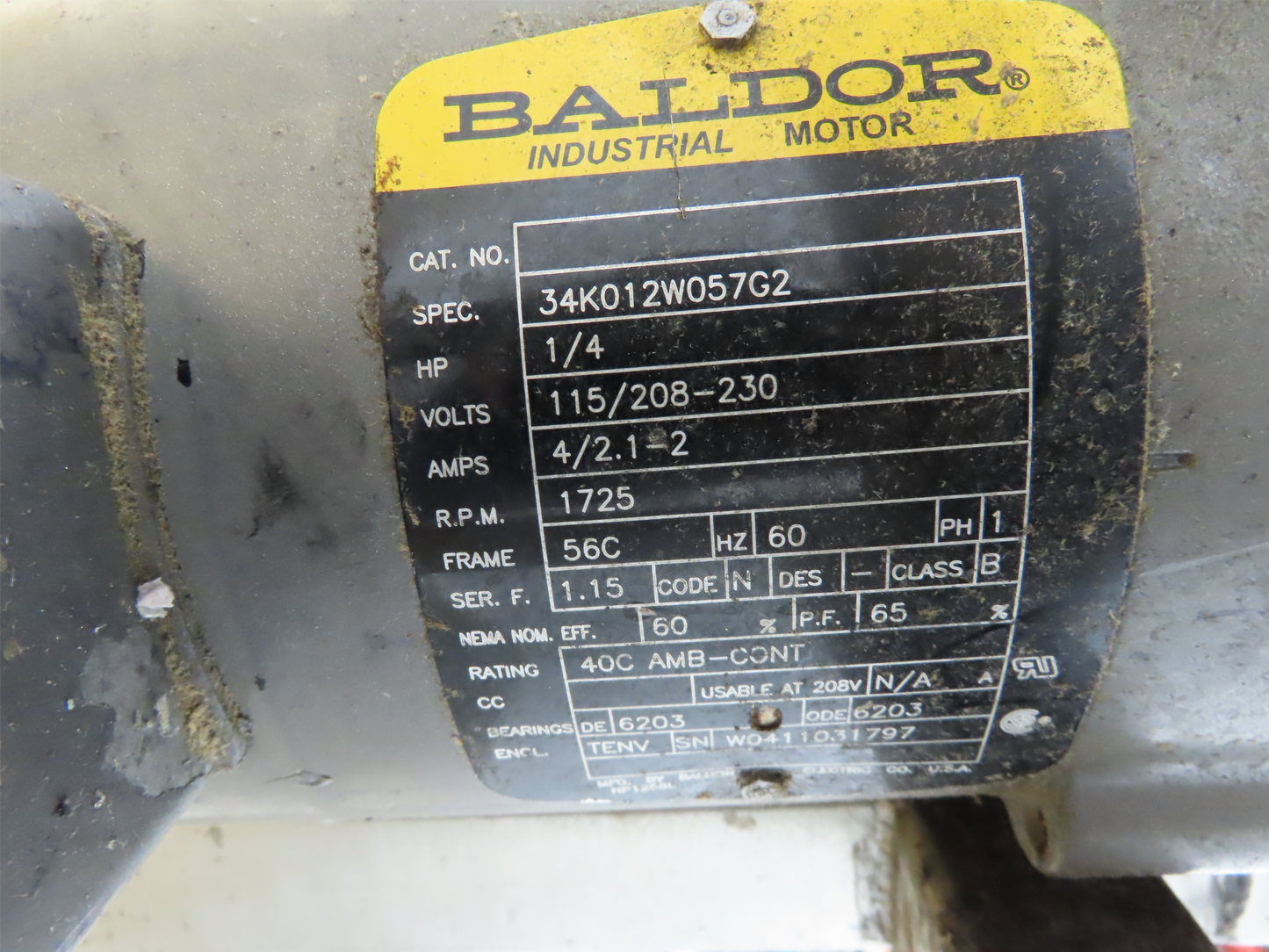 12"x 43" MatTop Plastic Belt Stainless Conveyor 115V Chain Drive 65 FPM