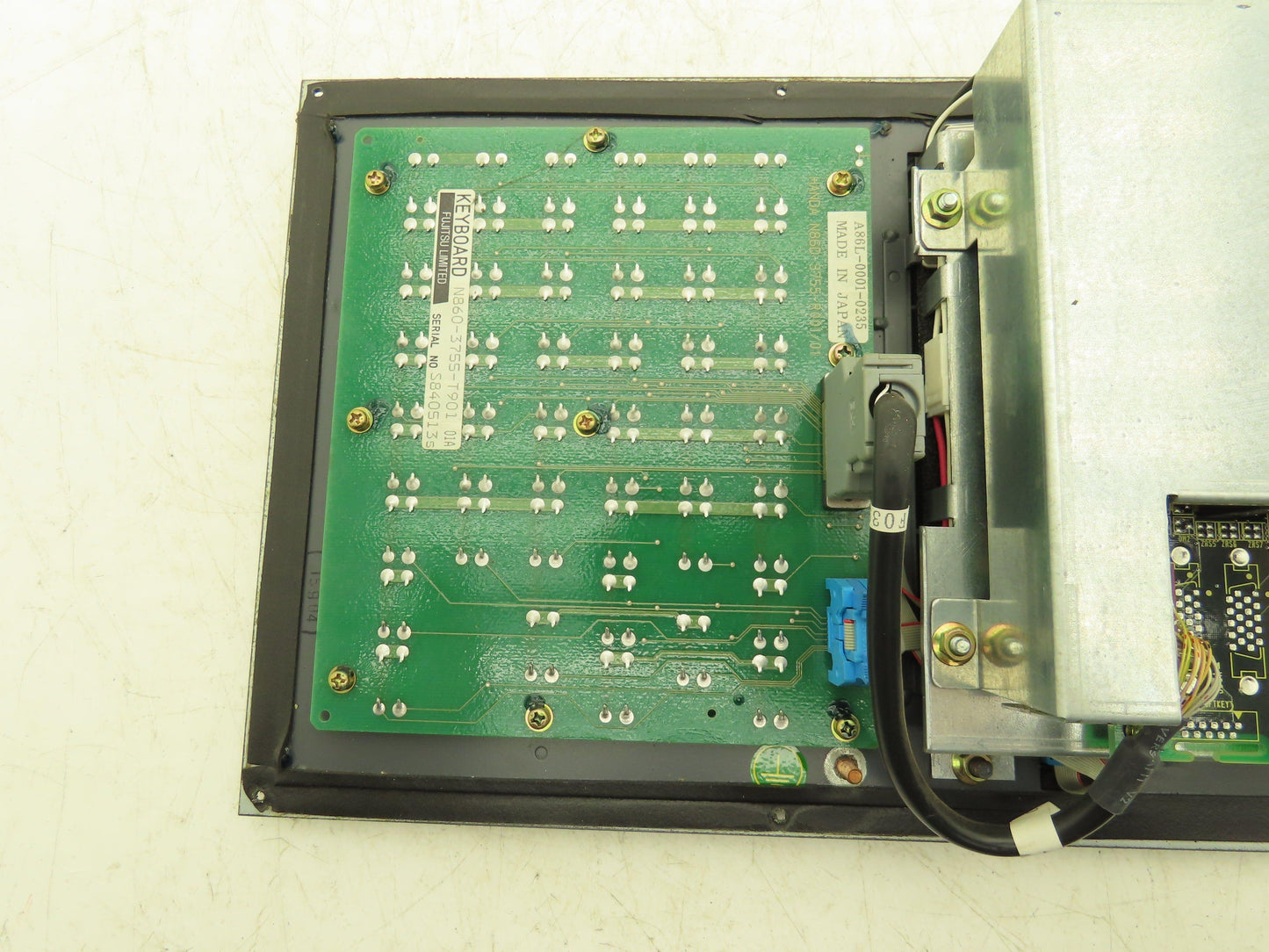Fanuc A02B-0299-C81/T Series Oi-TB Keypad Keyboard Operator Panel HMI Screen