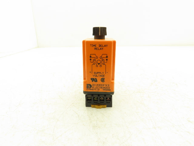 TUC-120-AKA-030 Time Delay Relay 0.3 to 30 Seconds 10A @ 120VAC or 24VDC 211VA