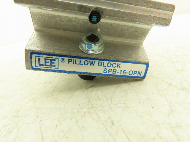 Lee SPB 16 OPN Linear Pillow Block Bearing 1" Bore