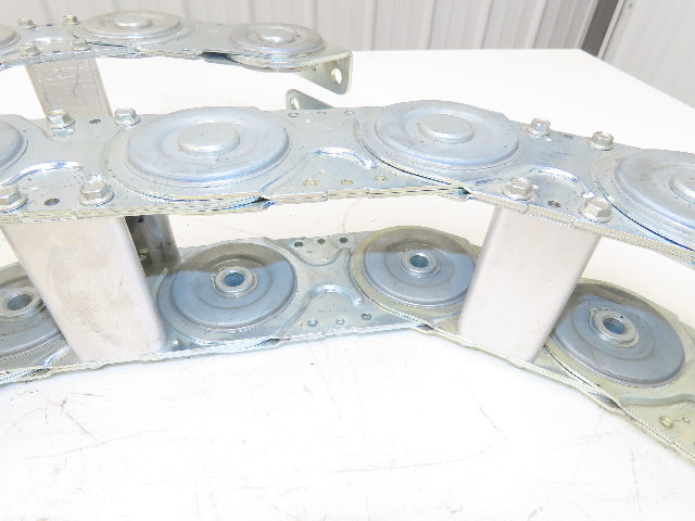 Volland SLP 320/150 x 2400/47-N/E 1PZ Steel Energy Chain Carrier 2x2.5" ID 98" L