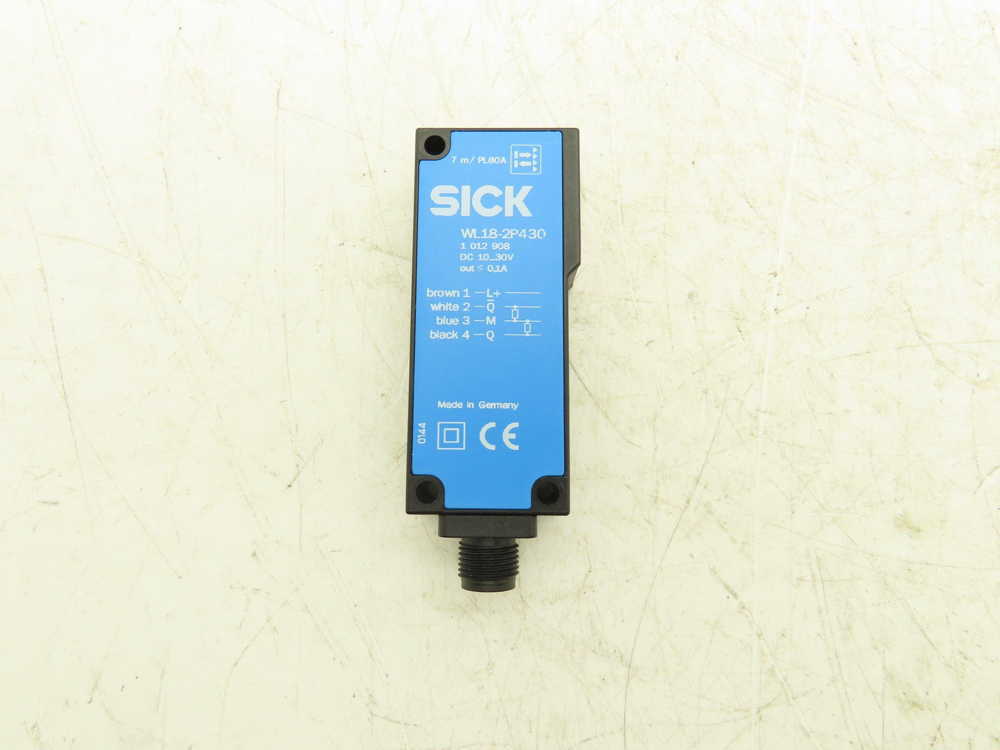 Sick 1012908 WL18 2P430 Light Barrier Receiver 10-30VDC 20m