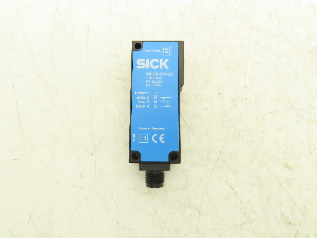 Sick 1012908 WL18 2P430 Light Barrier Receiver 10-30VDC 20m