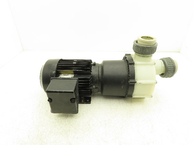 Siebec 2-1/4" Plastic Centrifugal Chemical Pump 2-Speed 1700/3440 RPM 400V 3PH