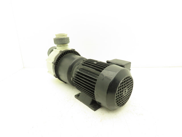 Siebec 2-1/4" Plastic Centrifugal Chemical Pump 2-Speed 1700/3440 RPM 400V 3PH