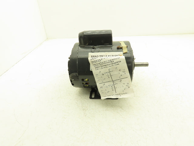 Dayton 5K442D AC Motor 1/3Hp 1140rpm 115/230V 1ph 56 Frame ODP