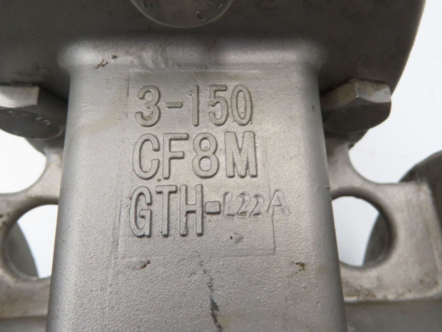 Sharpe 35116 3" Stainless Steel Gate Valve 275psi@ 100° F 316SS Rising Stem