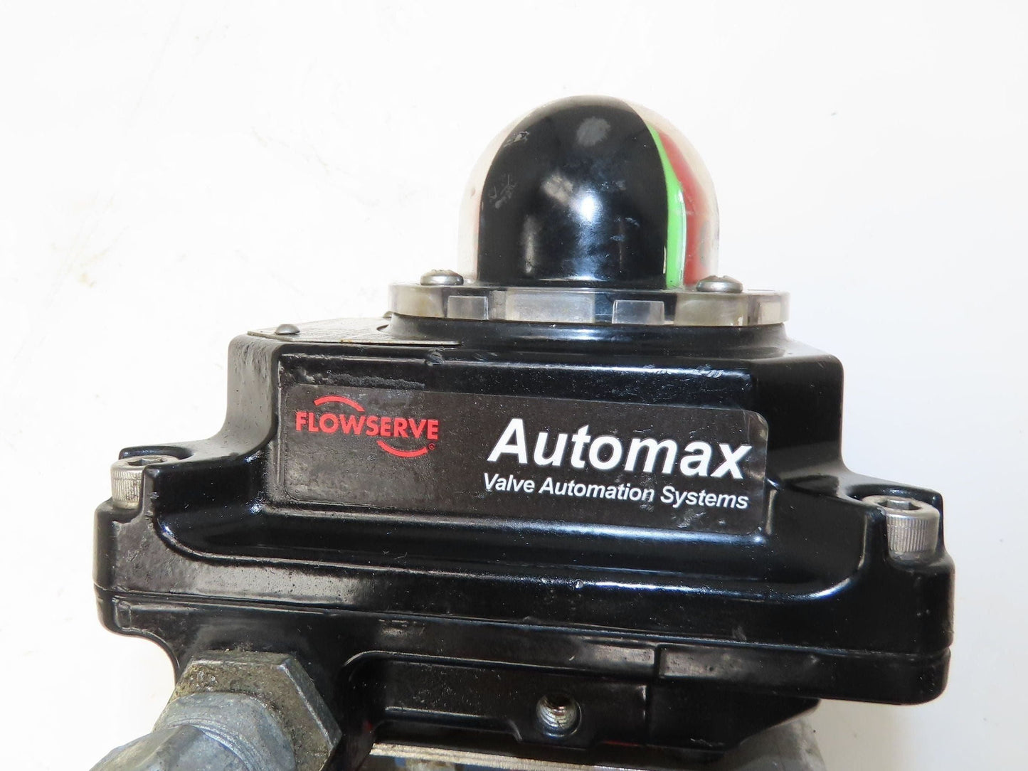 Flowserve 1-1/2" Stainless Ball Valve Compact II Pneumatic Actuator C30 SR-2C