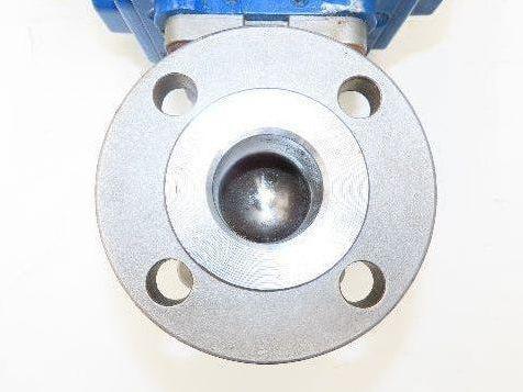 Flowserve 1-1/2" Stainless Ball Valve Compact II Pneumatic Actuator C30 SR-2C