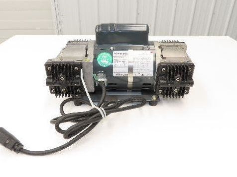 Air Dimensions R254-BT-AA1 Dia-Vac Diaphragm Pump R-Series High Vacuum Quad Head