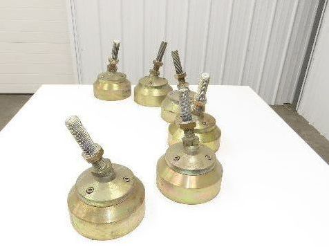 Lathe Machine Leveling Feet 1-1/4-7 Bolt 7"-11" Adj Height Set of 6