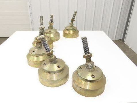 Lathe Machine Leveling Feet 1-1/4-7 Bolt 7"-11" Adj Height Set of 6