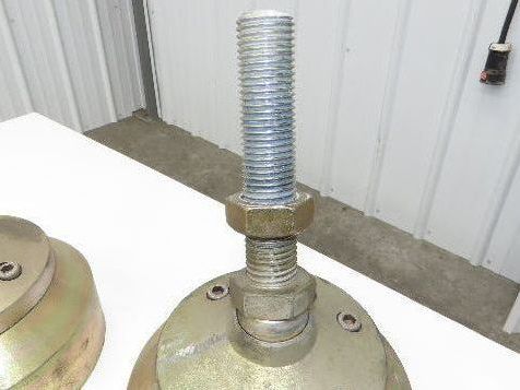 Lathe Machine Leveling Feet 1-1/4-7 Bolt 7"-11" Adj Height Set of 6