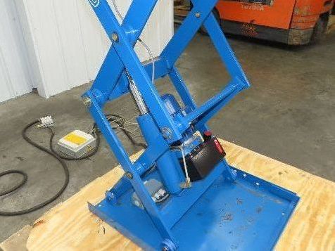 Hymo CXX4-8 Hydraulic Scissor Lift Table 400kg 880lb 36" Travel 24x31" 240V 3Ph