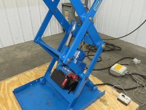 Hymo CXX4-8 Hydraulic Scissor Lift Table 400kg 880lb 36" Travel 24x31" 240V 3Ph