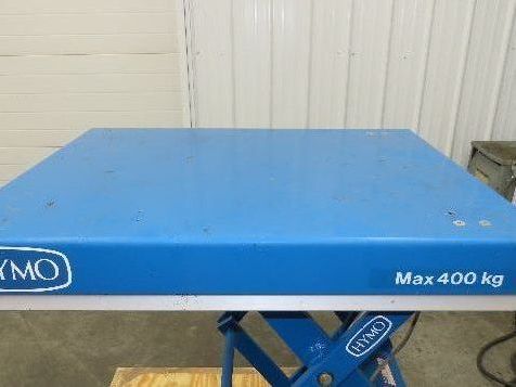 Hymo CXX4-8 Hydraulic Scissor Lift Table 400kg 880lb 36" Travel 24x31" 240V 3Ph