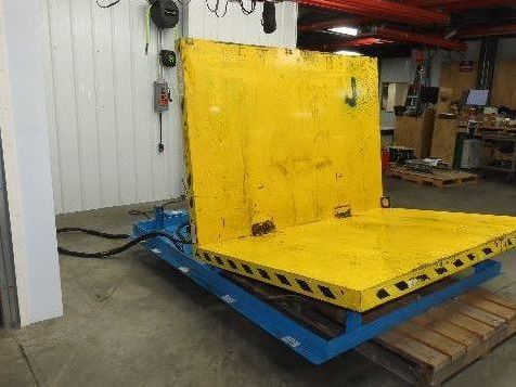 Max LPTT-UP Lift Table Max Upenders Hydraulic Tipper 2000lbs 78x54" Top 115V 1Ph