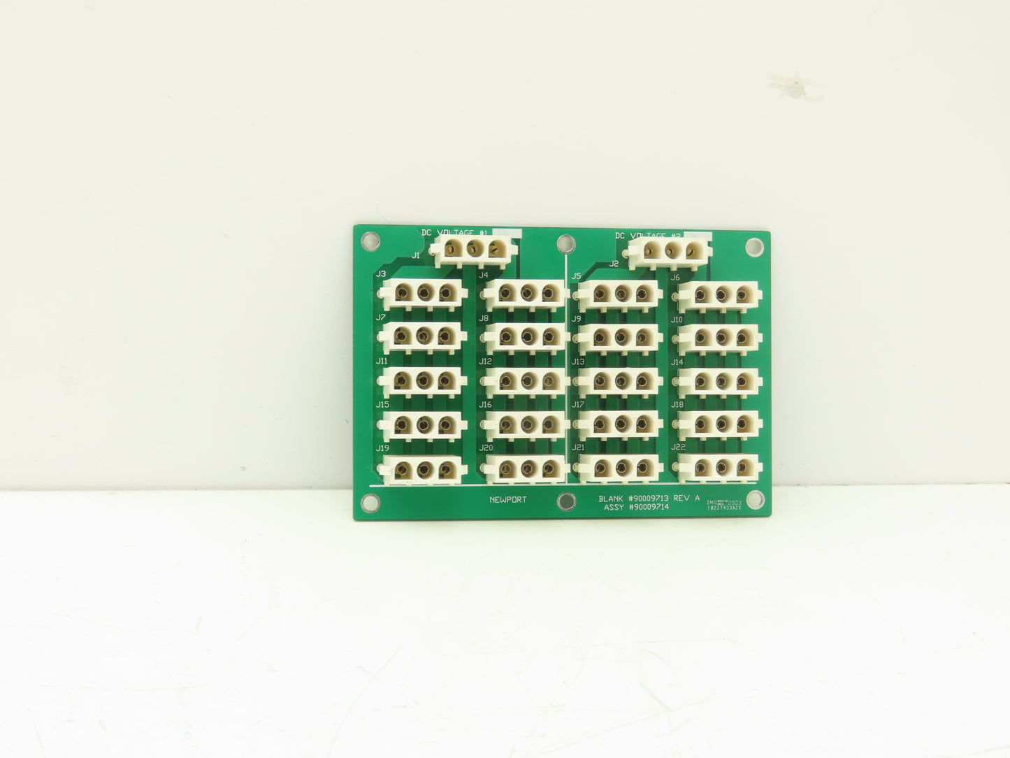 Newport 90009714 Printed Circuit Board For Newport CNC Machine 3 Pin Bank REV A