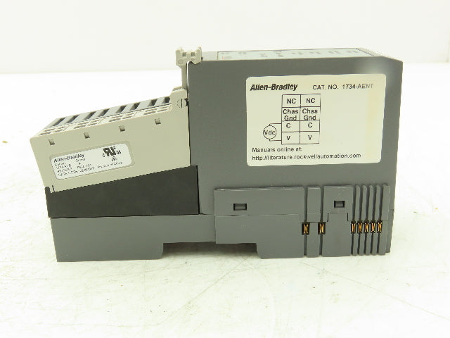 Allen Bradley 1734-AENT PLC Module Rack Ethernet Interface I/O Ser A Rev A01