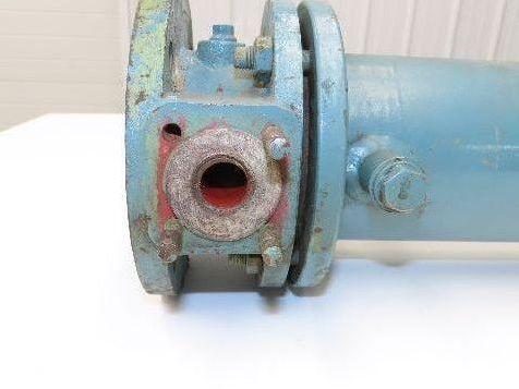 Wilhelm Deller Oil Cooler Shell & Tube Heat Exchanger Metric Flange 26"L