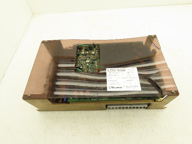 Okuma LDU-600 Servo Drive 3Ph 200/230Vac In 3.2kW 70A 60Hz Out