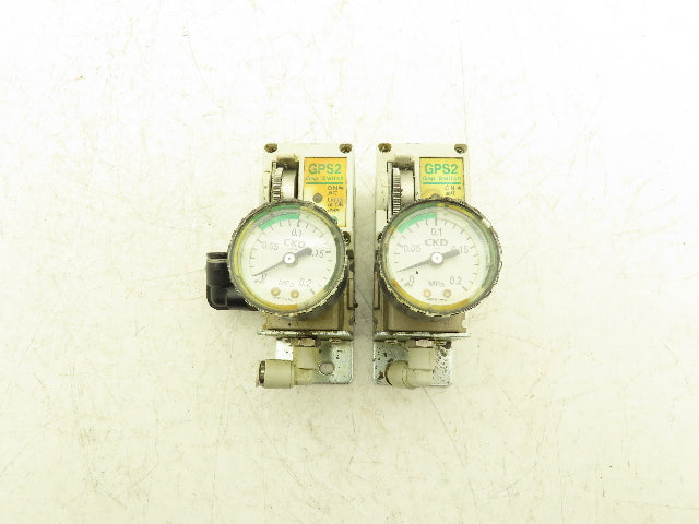 CKD GPS2-07-15-PGC0 Gap Switch 50-200kPa 7-29psi Lot of 2