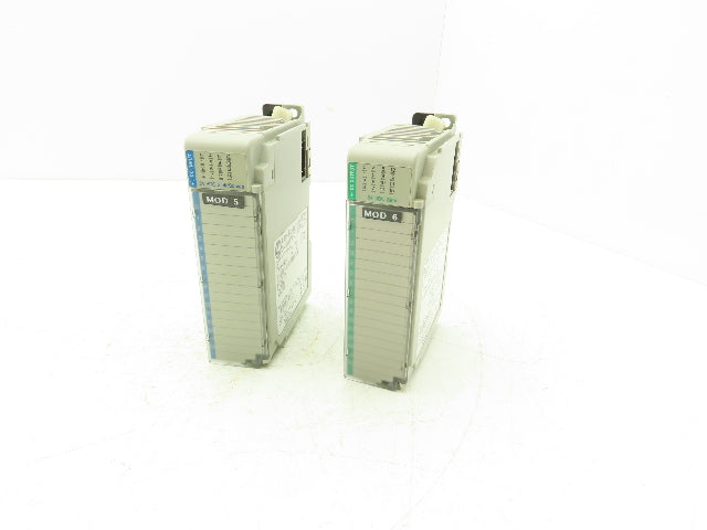 Allen Bradley 1769-IQ16 1769-OV16 Relay Input Sinking Output Module Lot of 2