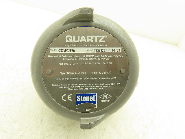 StoneL QX2VE02SRA Quartz Valve Monitor/ Limit Switch Explosion Proof