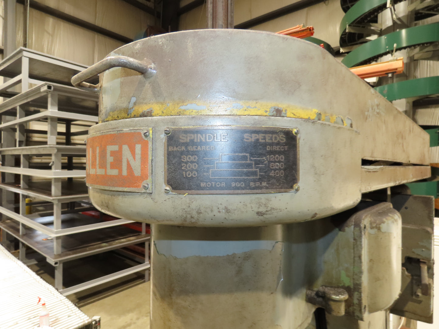 Allen Cylinder Honing Machine Vertical Drill Press 3Hp 460V 3PH