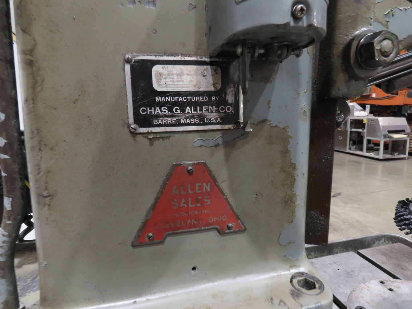 Allen Cylinder Honing Machine Vertical Drill Press 3Hp 460V 3PH