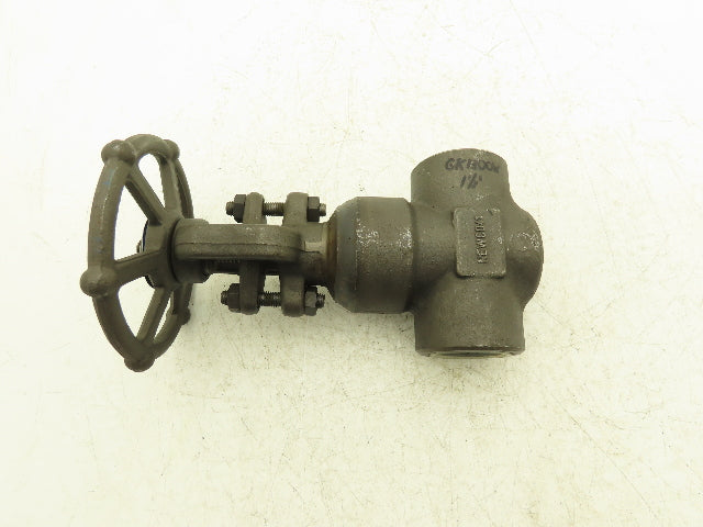 Newco 18T-FS3-WB-RP 1-1/2" Gate Valve 1975psi Forged Steel Rising Stem