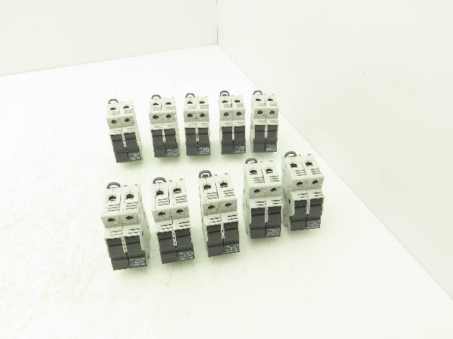Allen Bradley 1492-FB2C30 Fuse Holder 30A 600VAC 2 Pole Class CC Ser B Lot of 10