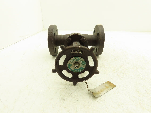 Henry Vogt B-50188 R5 1" Globe Valve Series 493 1480 psi