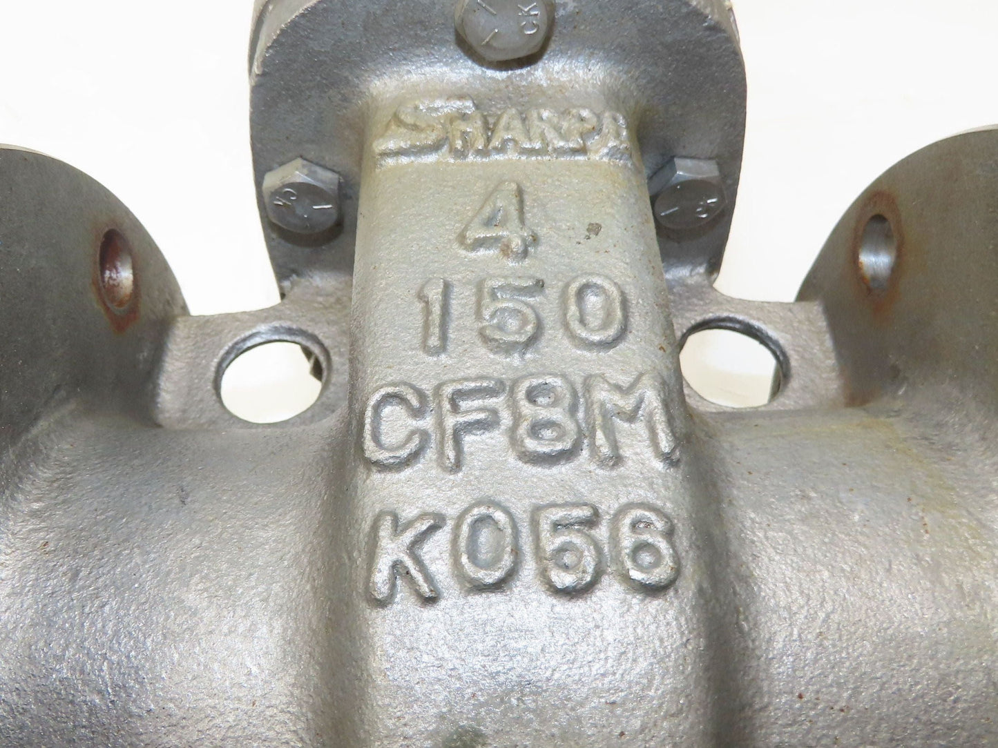 Sharpe 35116 4" Gate Valve ANSI Class 150 275psi @ 100° F CF8M SS Rising Stem
