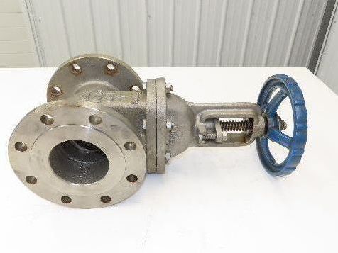 Sharpe 35116 4" Gate Valve ANSI Class 150 275psi @ 100° F CF8M SS Rising Stem