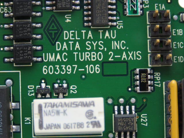 Delta Tau ACC-24E2 2 Axis Interface Digital CPU Processor Card