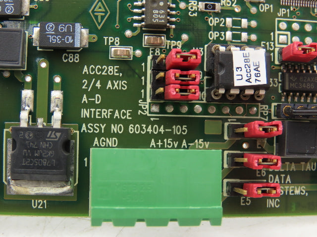 Delta Tau ACC-28E High Resolution A-D Converter Digital CPU Processor Card
