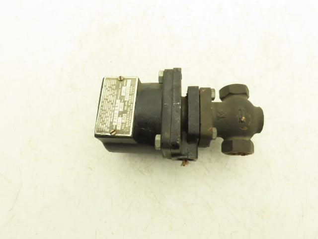 Magnatrol Valve Corp F129S42 Solenoid Valve 2-Way 180psi 1/2" NPT NO 120V